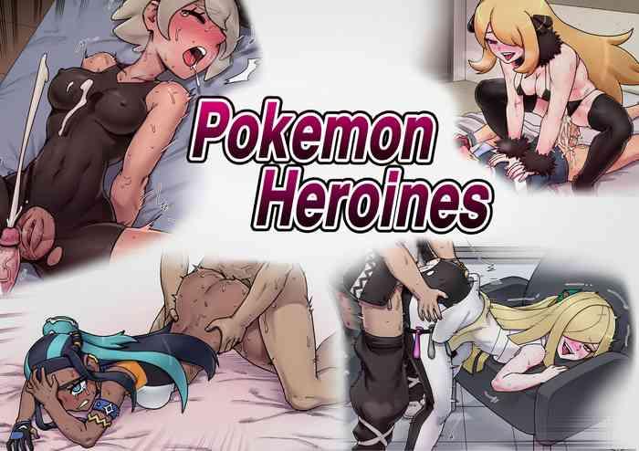 Hand Job Pokemon Heroines- Pokemon hentai Shaved Pussy