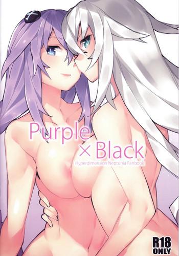 Porn Purple X Black- Hyperdimension neptunia hentai Facial