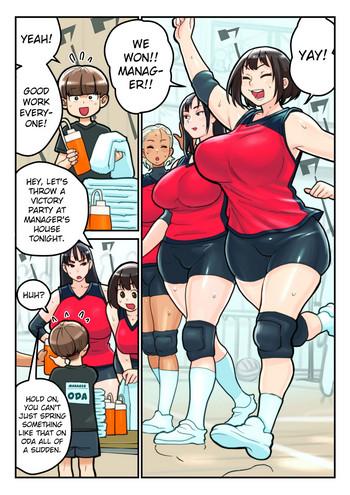 Yaoi hentai Volley-bu to Manager Oda | The Volleyball Club and Manager Oda Threesome / Foursome