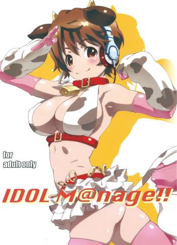 Abuse IDOL M@nage!!- The idolmaster hentai Beautiful Girl