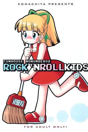 Solo Female ROCK'NROLLKIDS- Megaman hentai Shame