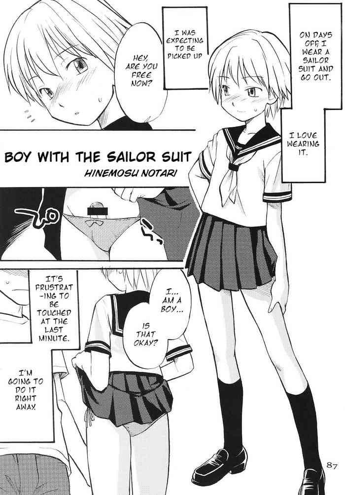 Outdoor Boy with the Sailor Suit Slut