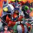 Fat Pussy (C86) [C.R's NEST (Various)] Heroes Syndrome – Tokusatsu Hero Sakuhin-shuu – (Kamen Rider)- Kamen rider hentai Amigos