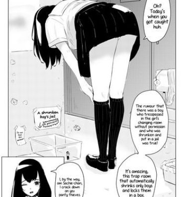 Gets [marushamo] Sachie-chan wa Chiisakushitai | Sachie-chan Wants to Make Him Smaller (Part 1 and 2) [English] [JasmineTea]- Original hentai Cum Swallowing