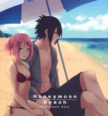 Guyonshemale Honeymoon Beach- Naruto hentai Kissing