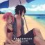 Guyonshemale Honeymoon Beach- Naruto hentai Kissing